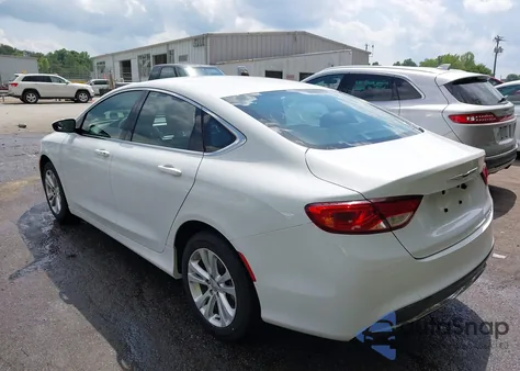 2015 Chrysler 200 Limited из США, поврежденный, VIN 1C3CCCAB7FN648263